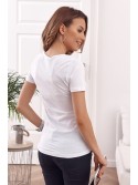 Damen-Basic-Bluse mit Trägern, weiß 30260 – Online-Shop – Boutique